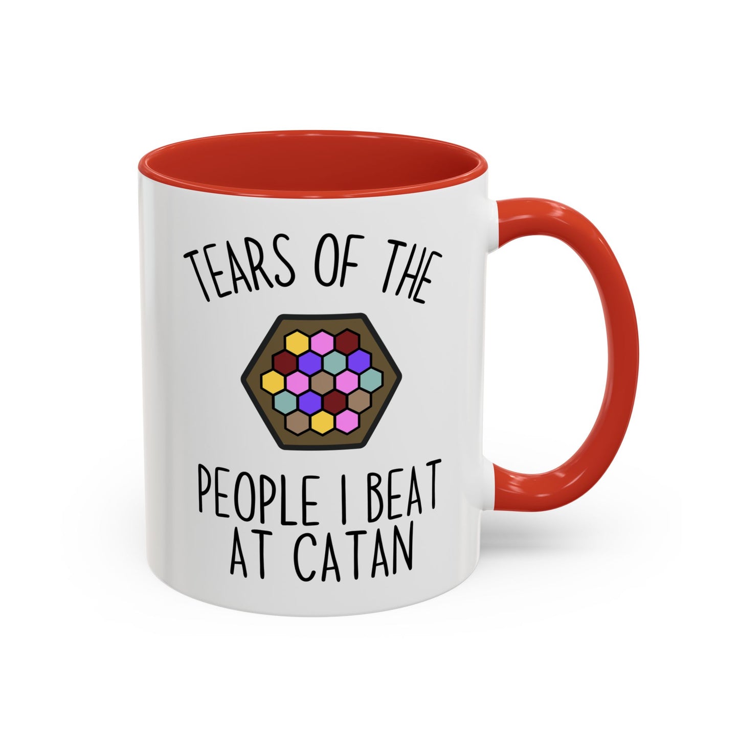 Tears of the People I Beat at Catan Mug | Funny Board Game Mug | Custom Made Gamer Gift