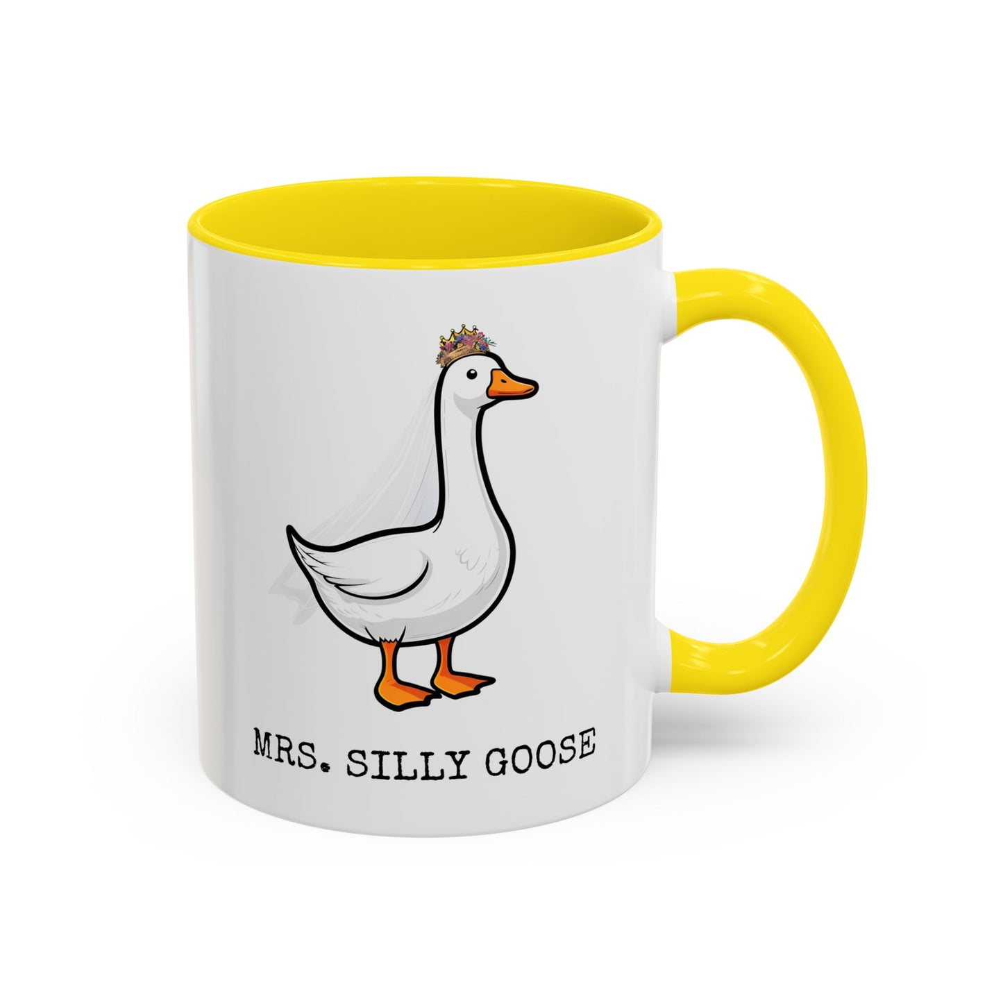 Mrs. Silly Goose Funny Mug | Custom Made Coffee Cup for Animal Lovers, Wives & Friends