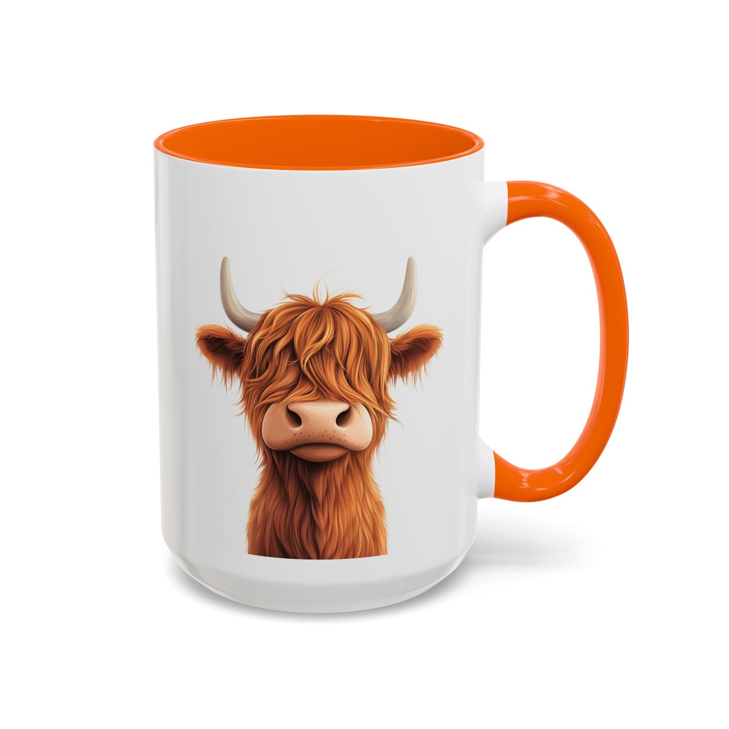 Highland Cow Mug | Custom Made Farmhouse Coffee Cup for Animal Lovers