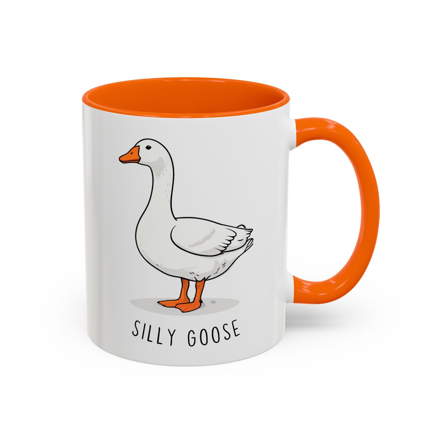 Silly Goose Mug – Funny Cute Goose Coffee Cup | Adorable Animal Mug | Custom Made Gift