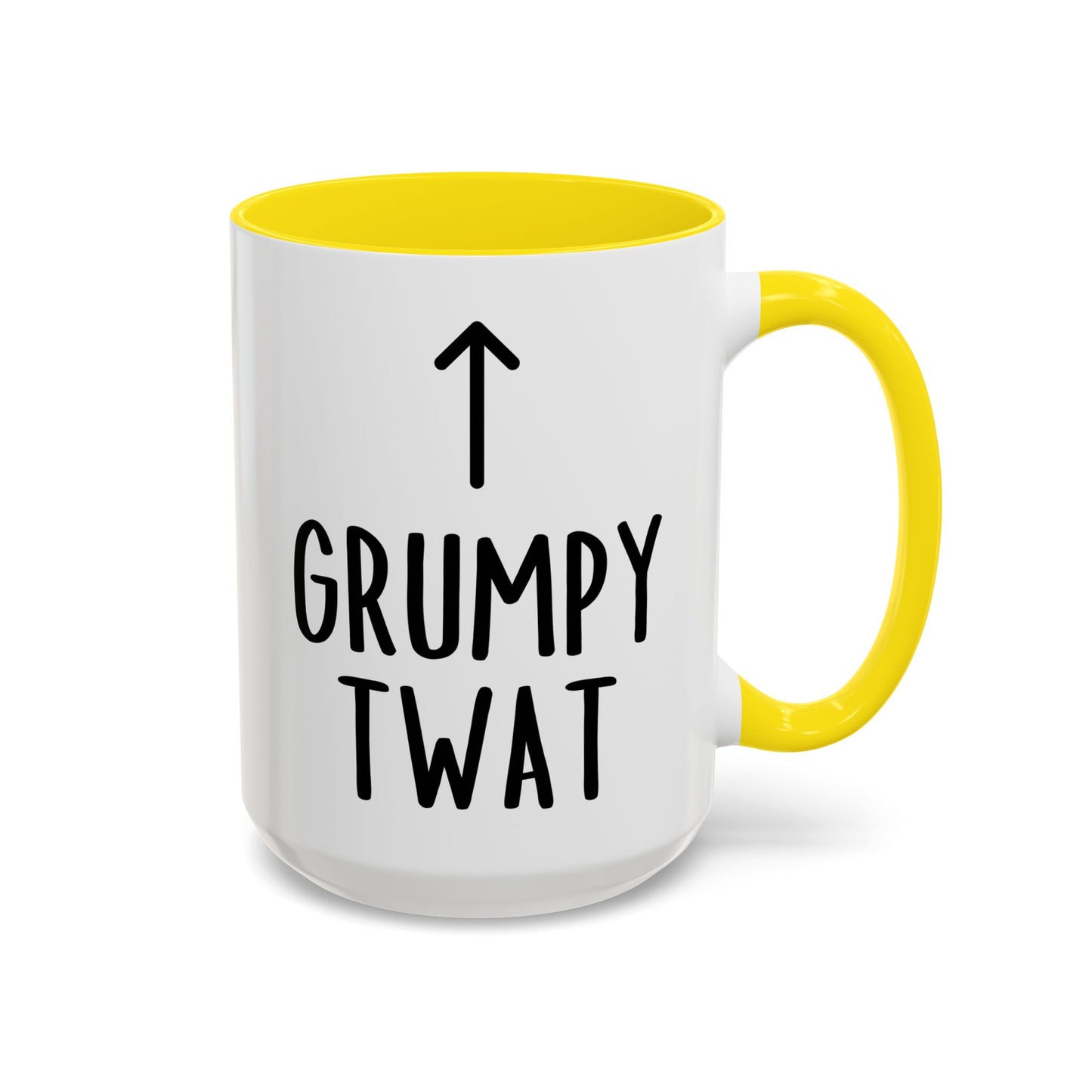 Grumpy Twat Mug – Funny Rude Coffee Cup | Custom Made Sarcastic Gift for Grumpy People