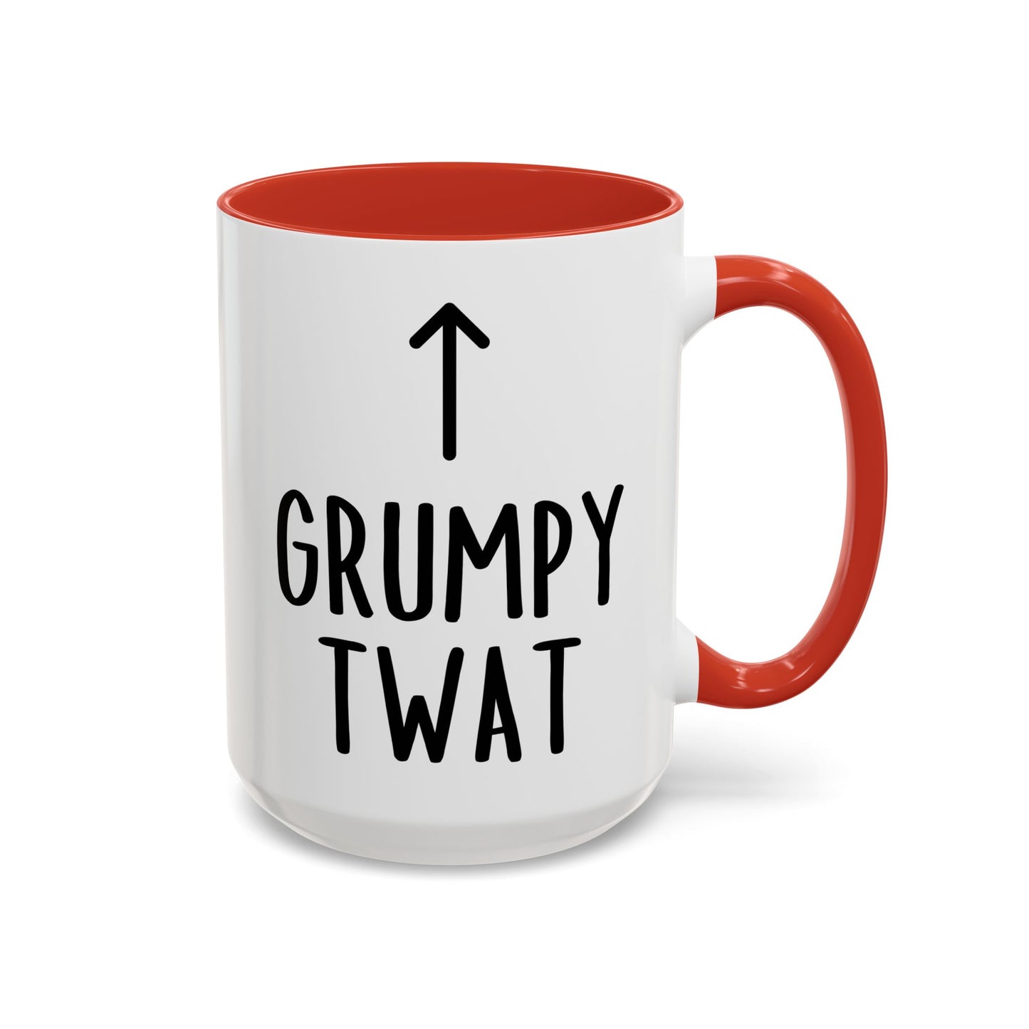 Grumpy Twat Mug – Funny Rude Coffee Cup | Custom Made Sarcastic Gift for Grumpy People