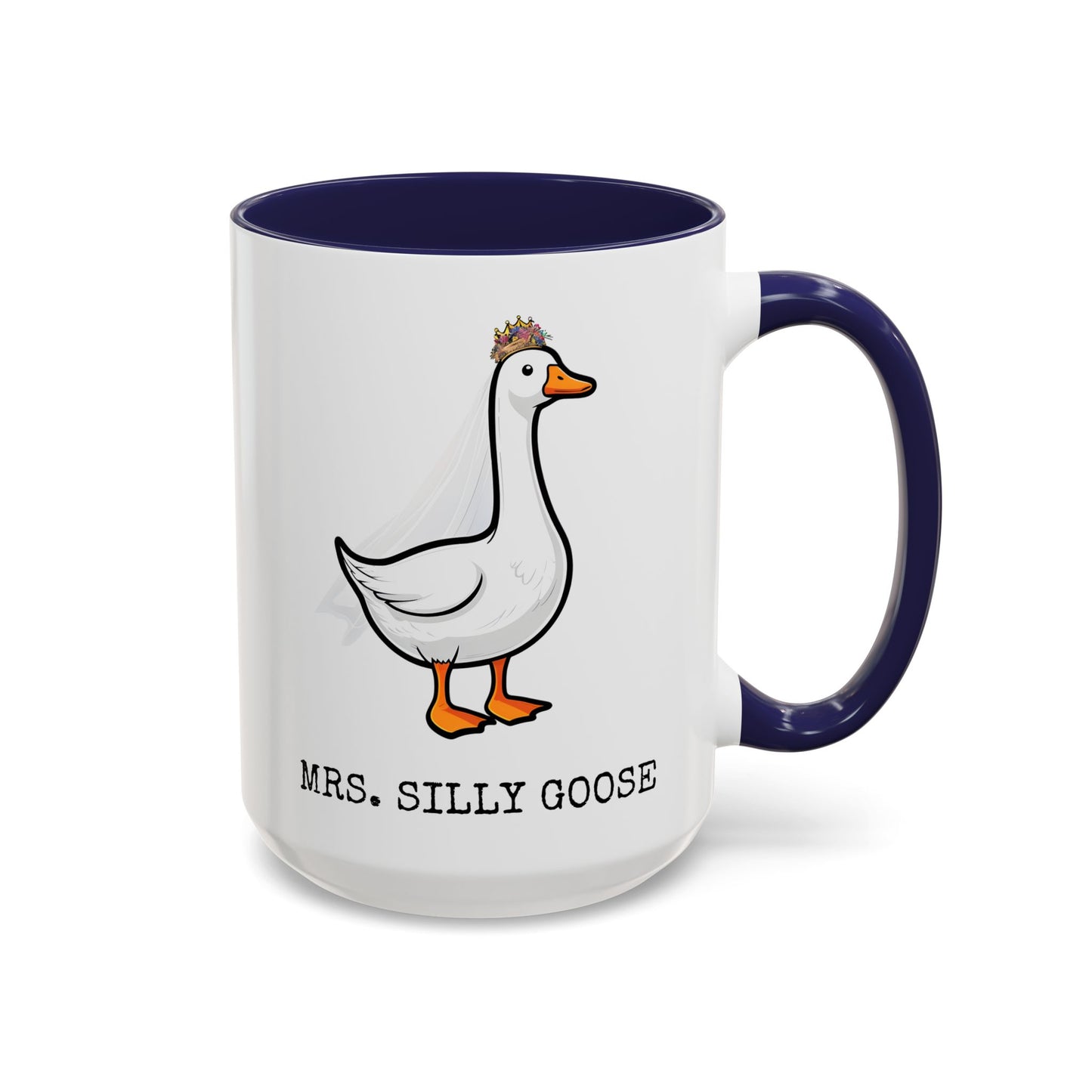 Mrs. Silly Goose Funny Mug | Custom Made Coffee Cup for Animal Lovers, Wives & Friends