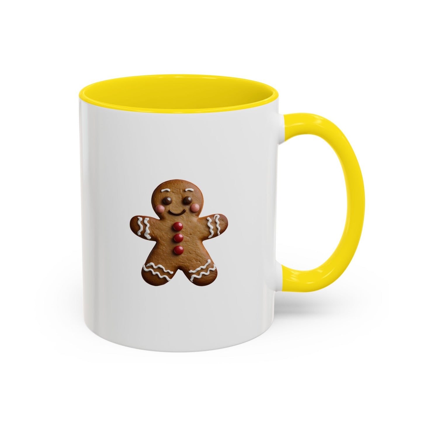 Gingerbread Man Mug | Cute Christmas Mug | Custom Made Holiday Coffee Cup