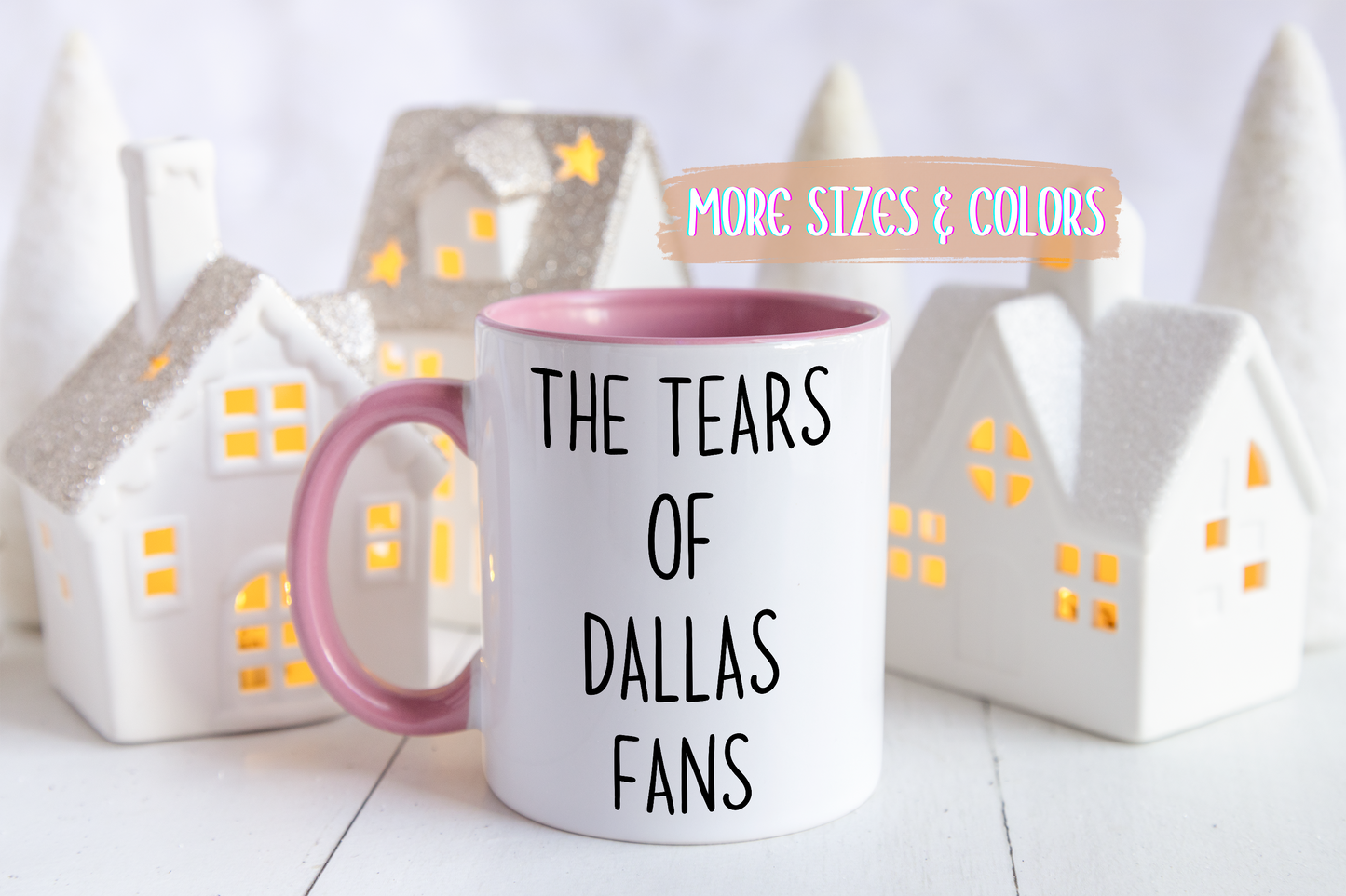 The Tears of Dallas Fans Mug | Funny Football Rivalry Coffee Cup | Custom Made Sports Gift