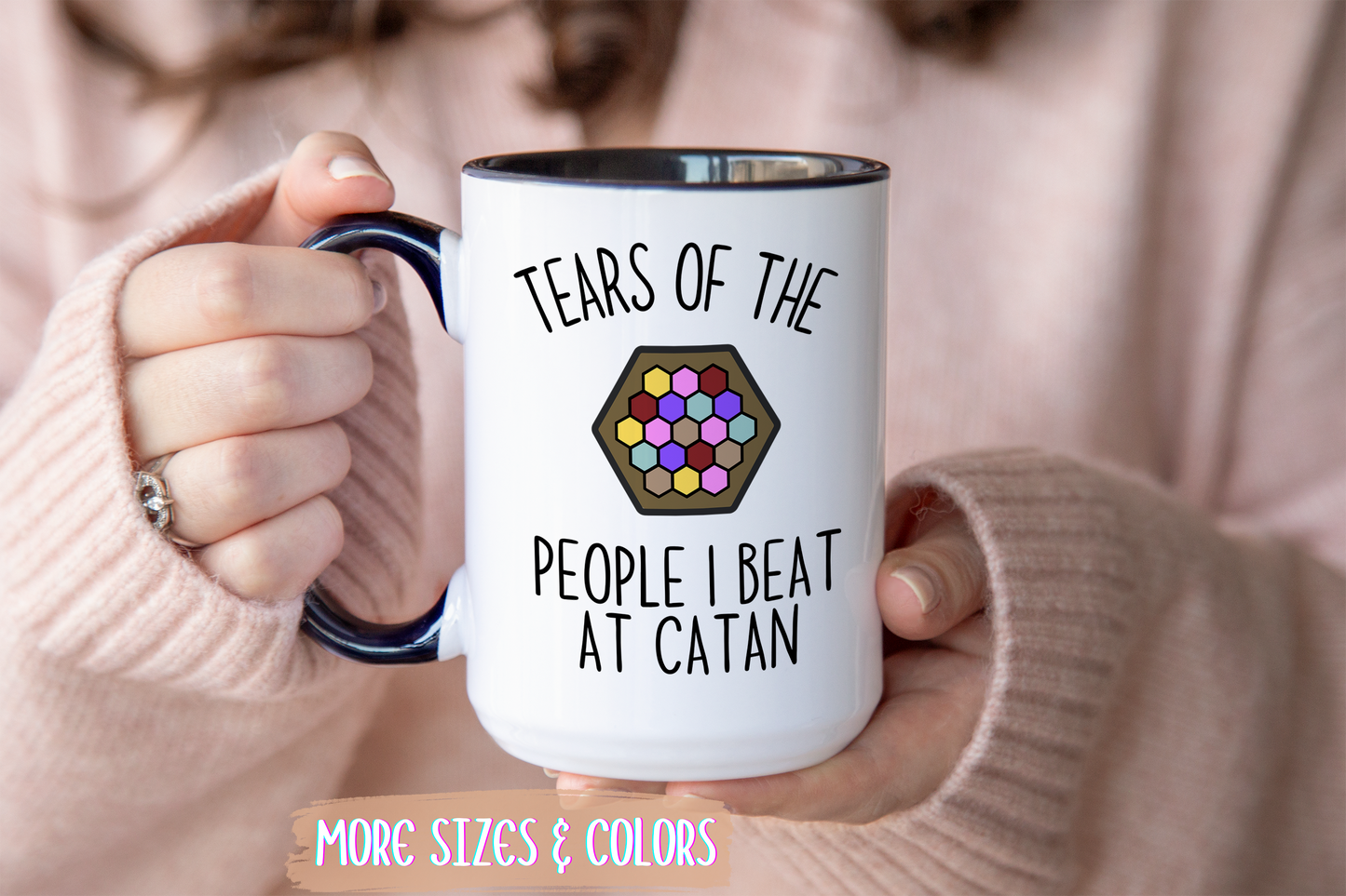 Tears of the People I Beat at Catan Mug | Funny Board Game Mug | Custom Made Gamer Gift