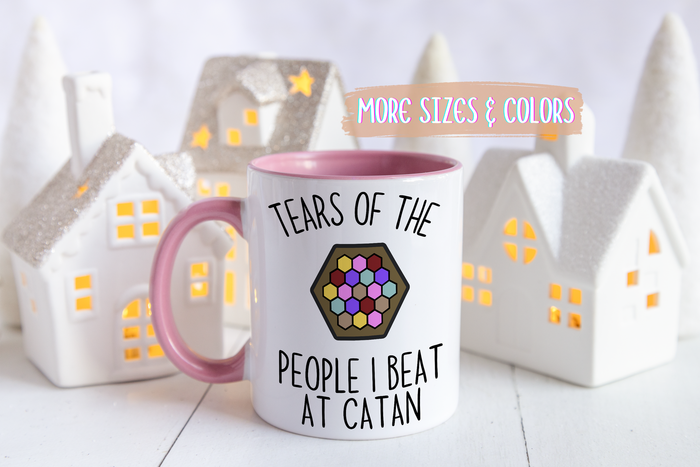 Tears of the People I Beat at Catan Mug | Funny Board Game Mug | Custom Made Gamer Gift