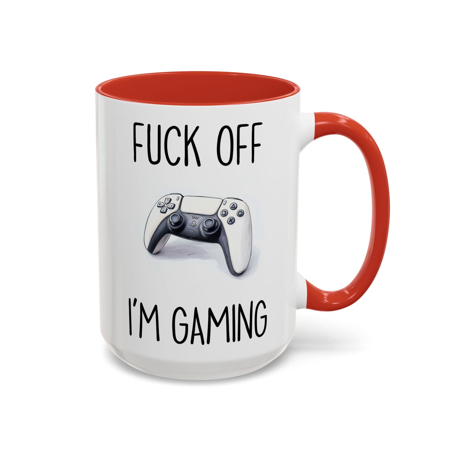 Back Off I’m Gaming Mug | Funny Gamer Controller Cup | Custom Made Video Game Gift