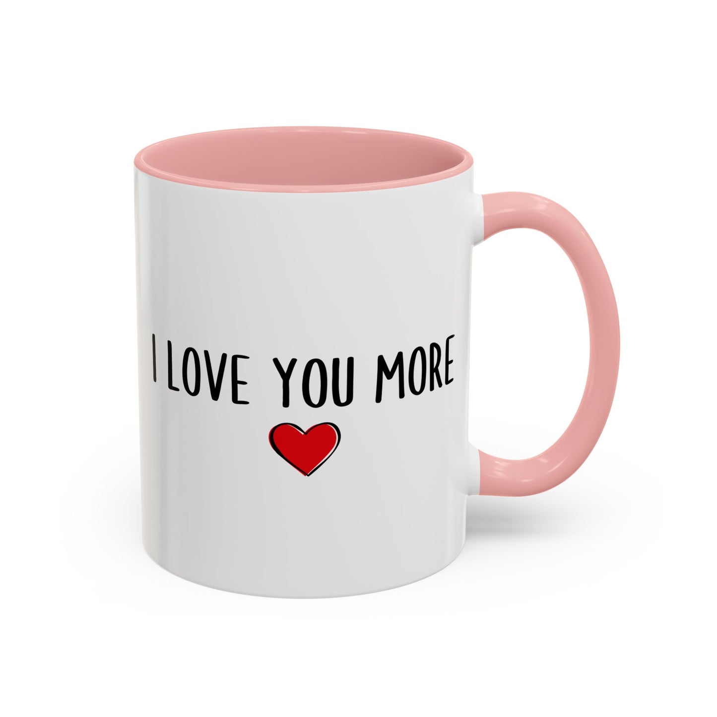 I Love You More Mug – Romantic Custom Made Coffee Cup | Cute Gift for Couples, Valentine’s Day, or Anniversary