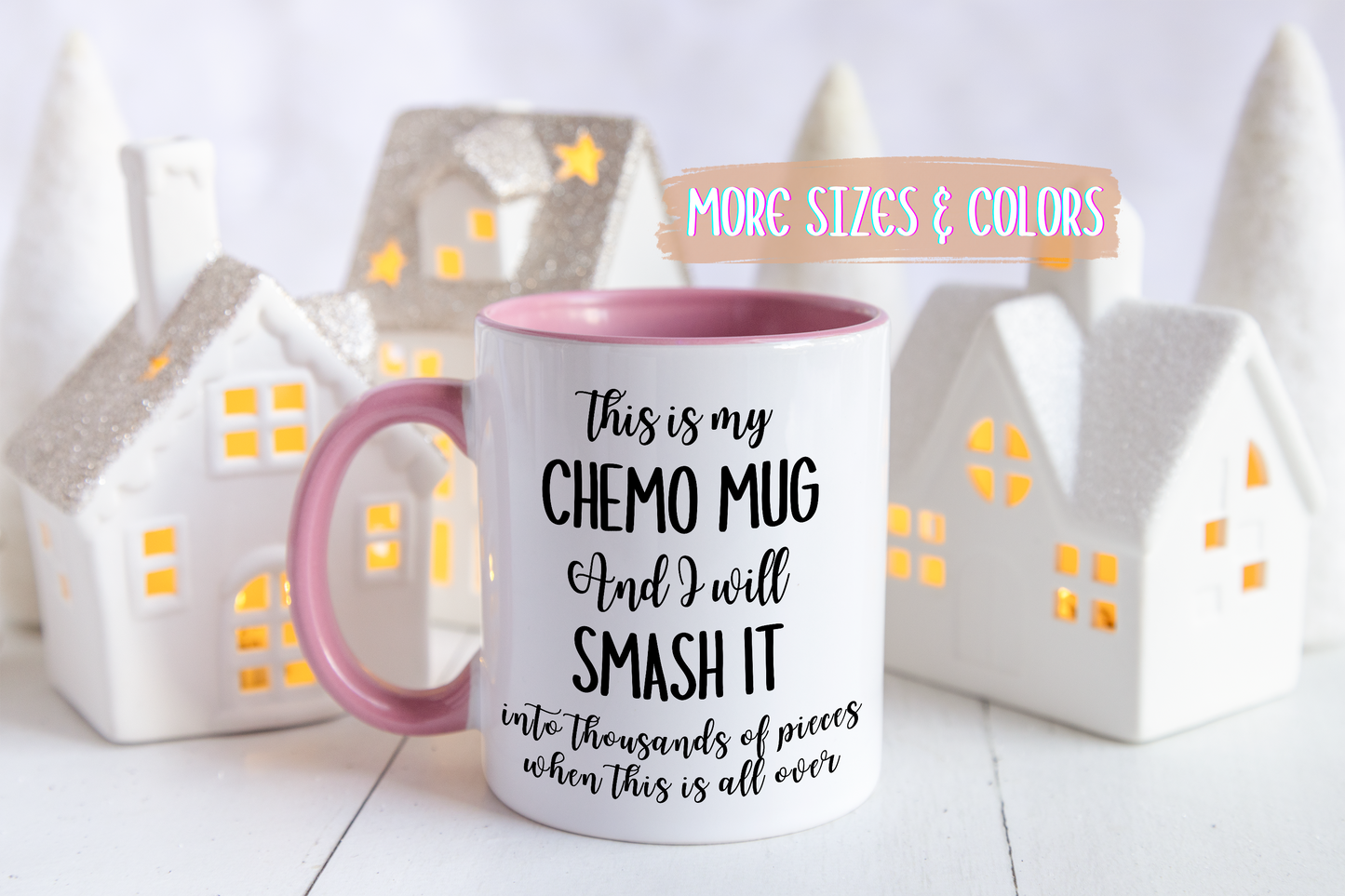 This Is My Chemo Mug | Cancer Support Gift | Custom Made Encouragement Coffee Cup