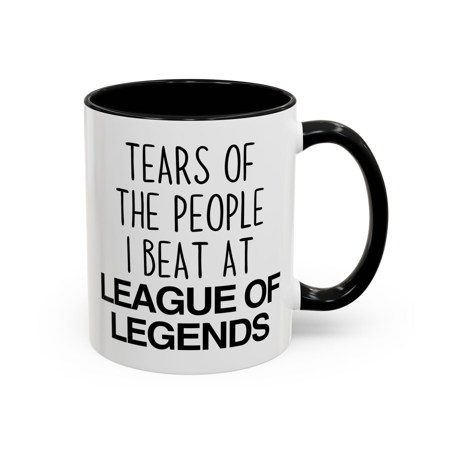 Tears of the People I Beat at League of Legends Mug | Funny Gamer Mug | Custom Made Gift for League Players