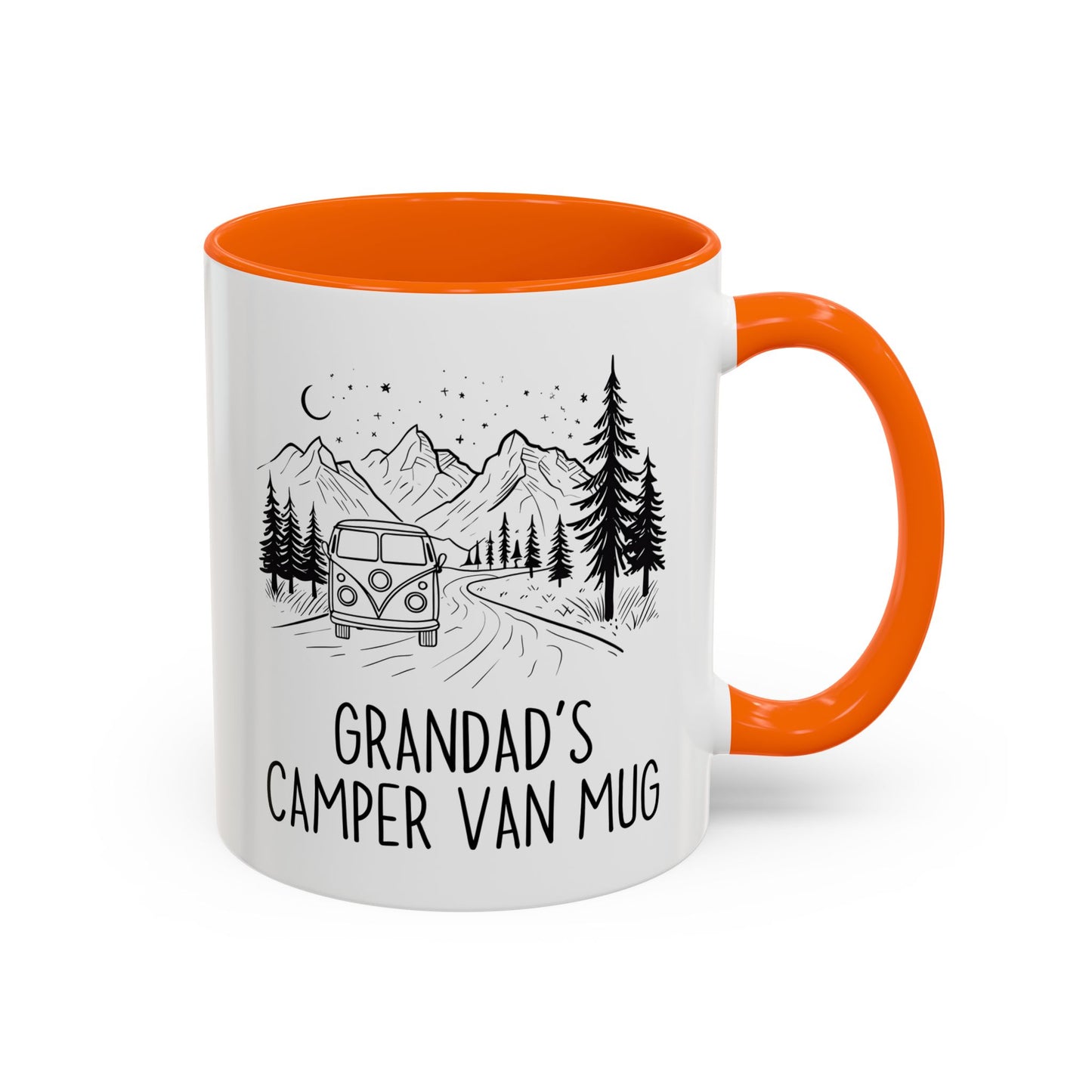 Grandad’s Camper Van Mug | Adventure Coffee Cup for Grandads | Custom Made Camping Gift