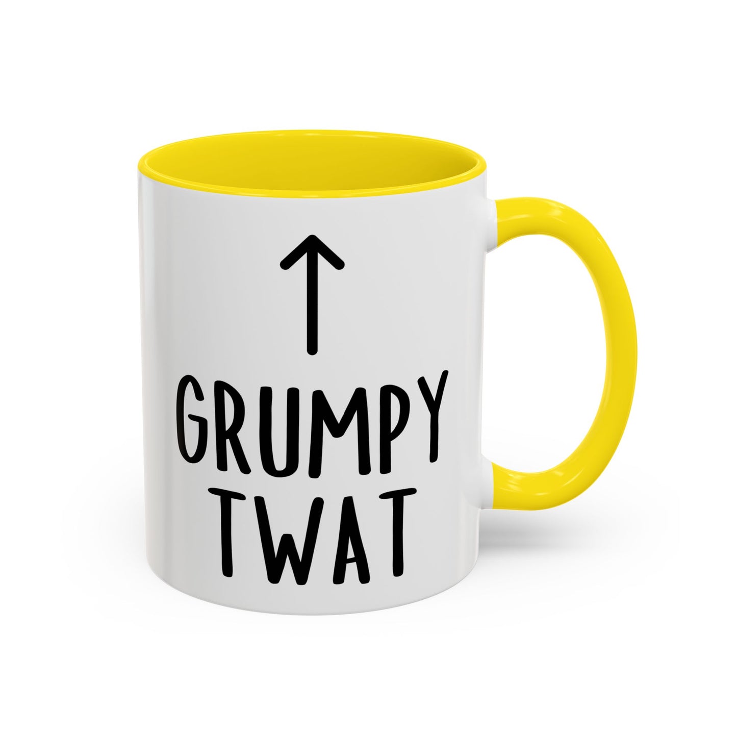 Grumpy Twat Mug – Funny Rude Coffee Cup | Custom Made Sarcastic Gift for Grumpy People