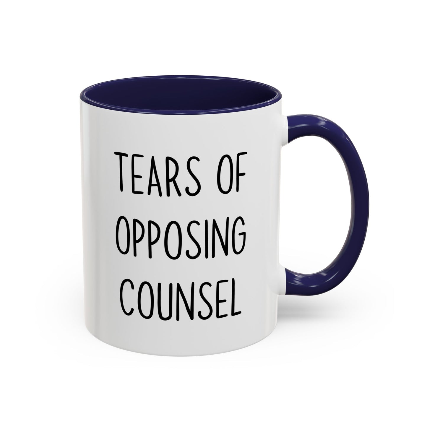 Tears of Opposing Counsel Mug | Funny Lawyer Gift | Custom Made Attorney Coffee Cup