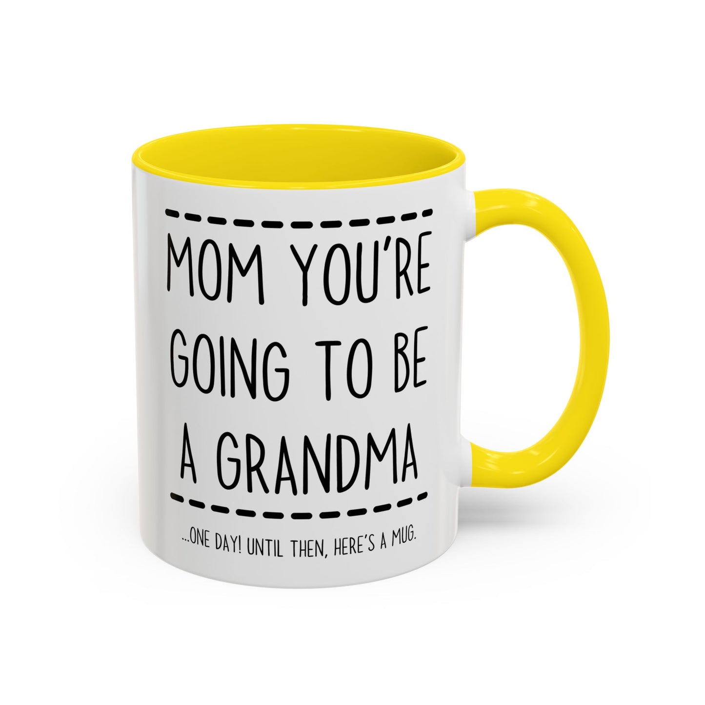 Mom, You’re Going to Be a Grandma Mug | Cute Pregnancy Announcement Mug | Custom Made Reveal Gift