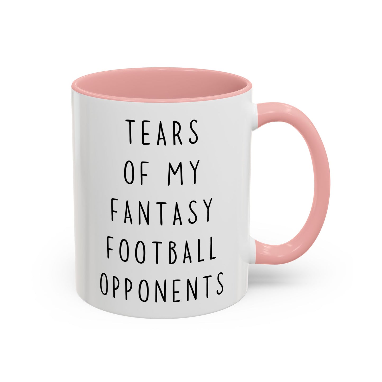 Fantasy Football Mug | Tears of My Fantasy Football Opponents Custom Made Coffee Cup