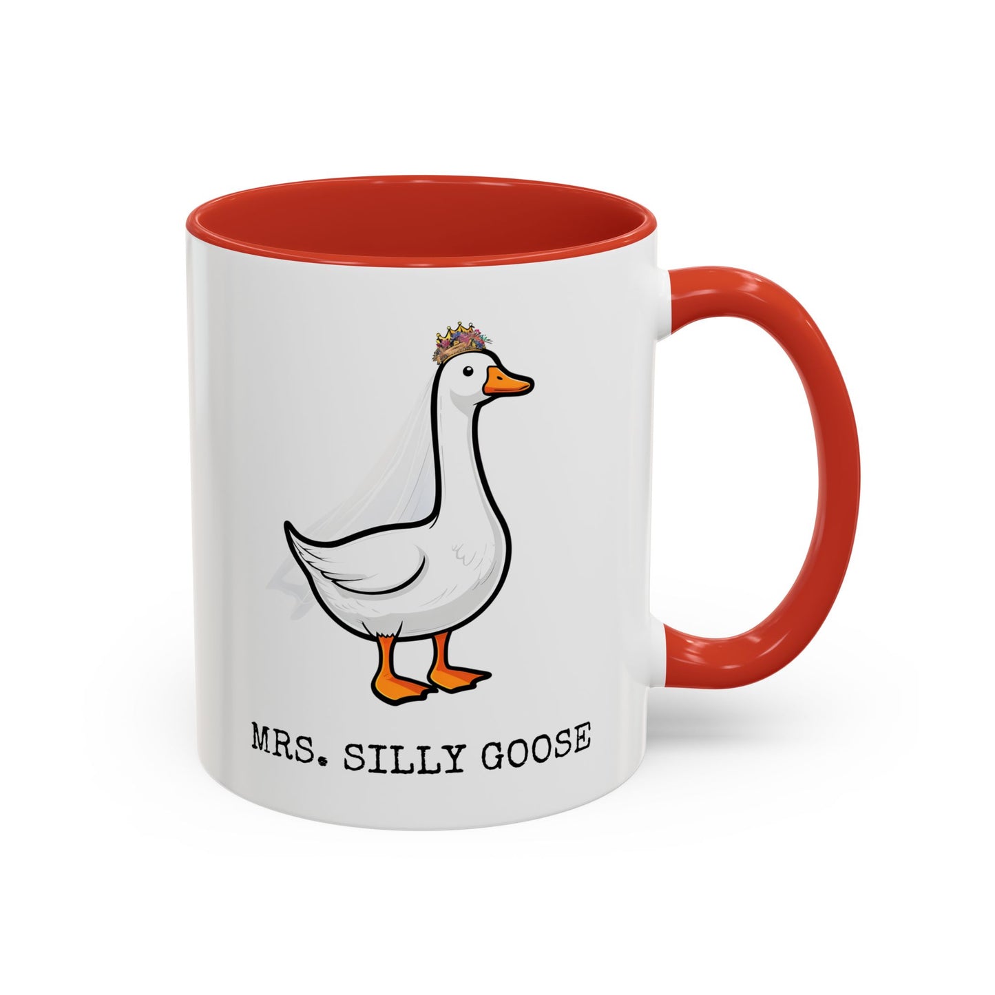 Mrs. Silly Goose Funny Mug | Custom Made Coffee Cup for Animal Lovers, Wives & Friends