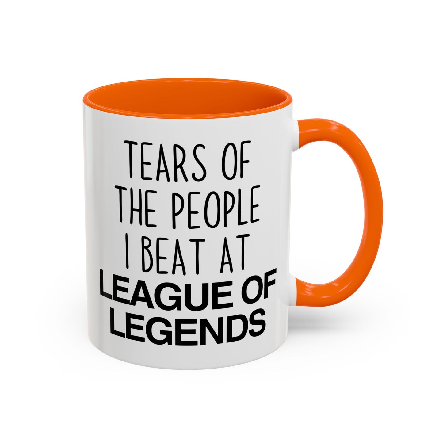 Tears of the People I Beat at League of Legends Mug | Funny Gamer Mug | Custom Made Gift for League Players