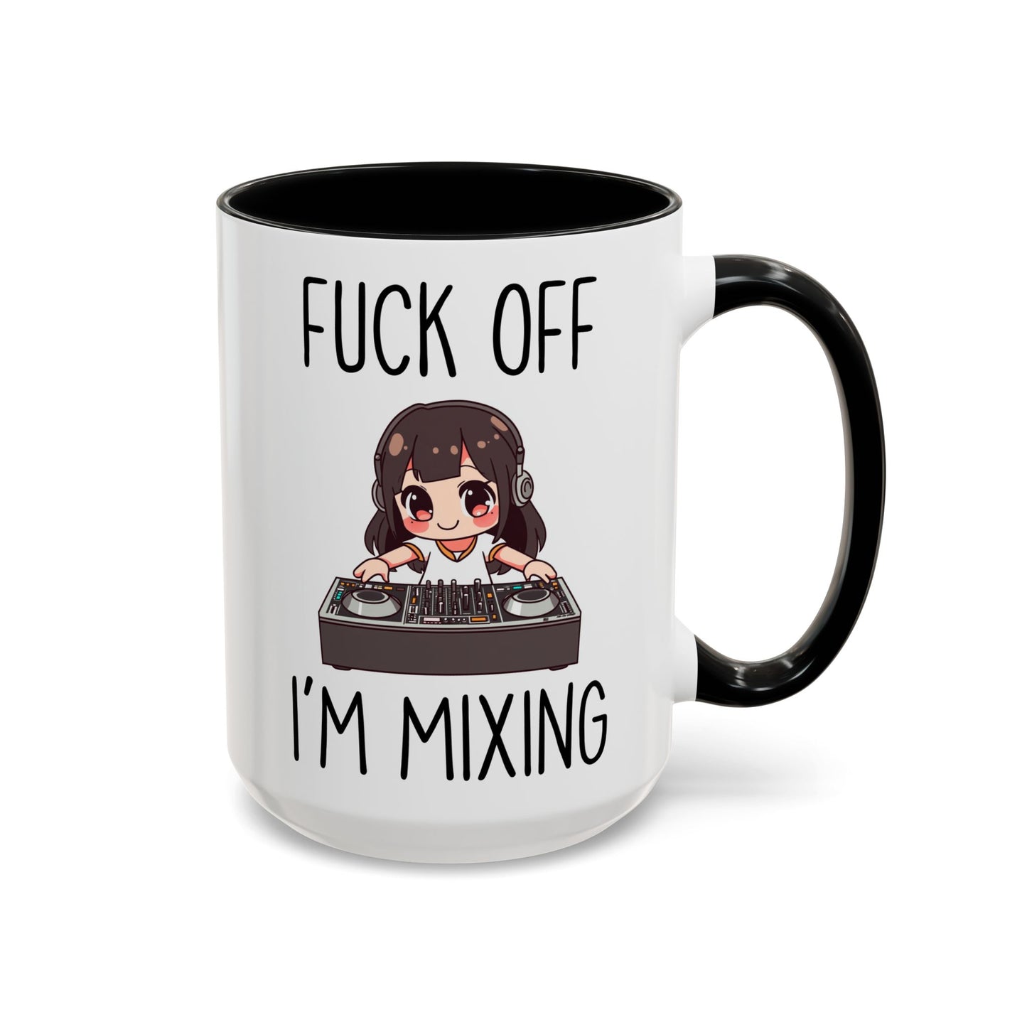 Back Off I’m Mixing DJ Mug | Funny DJ Gift | Custom Made Music Lover Coffee Cup