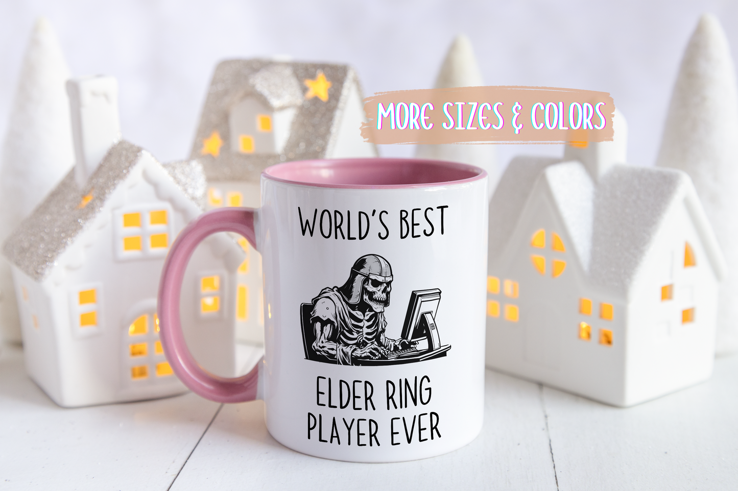 World’s Best Elder Ring Player Ever Mug | Funny Gamer Mug | Custom Made Gift for Gamers & Dungeon Masters