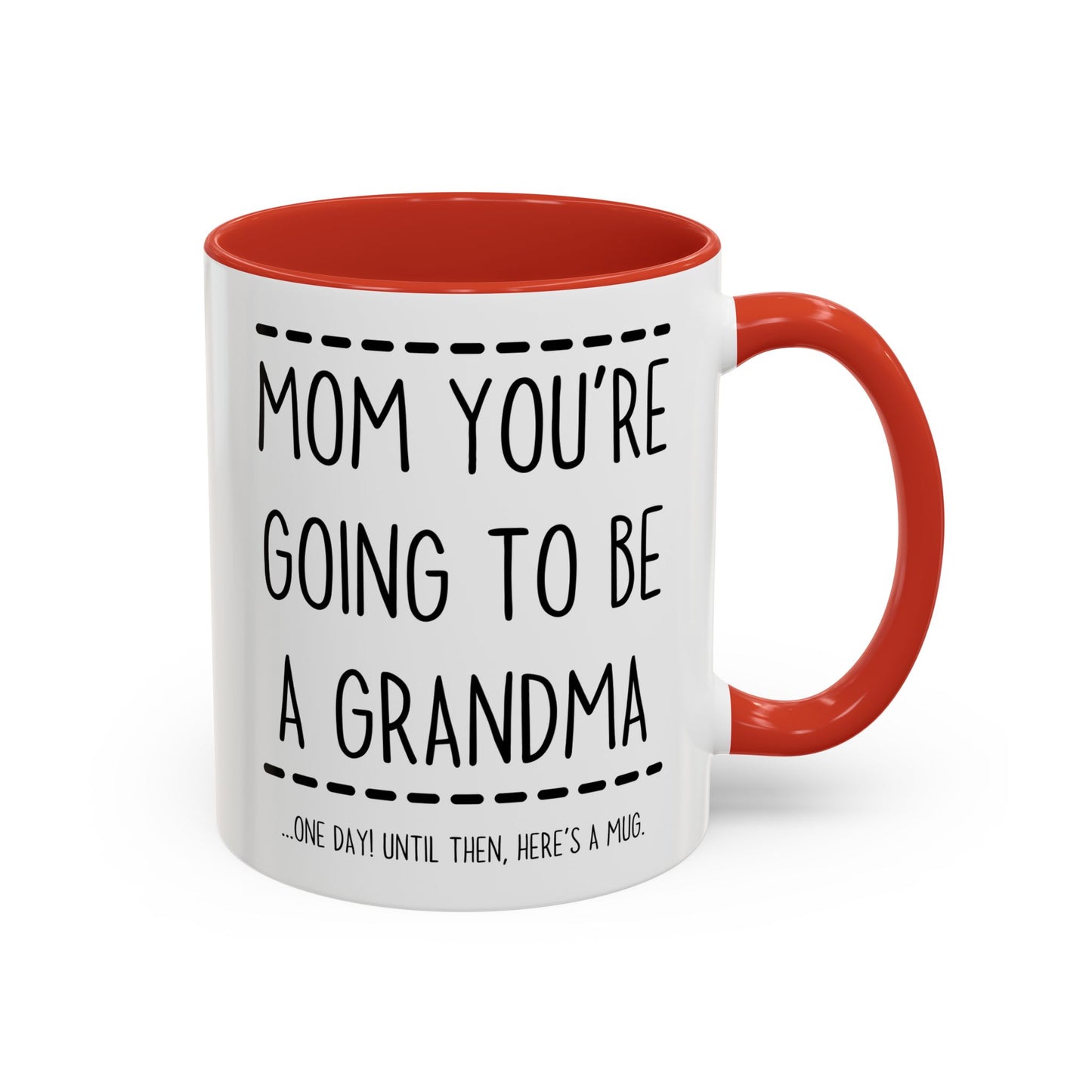 Mom, You’re Going to Be a Grandma Mug | Cute Pregnancy Announcement Mug | Custom Made Reveal Gift