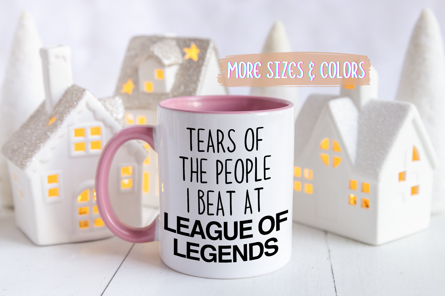 Tears of the People I Beat at League of Legends Mug | Funny Gamer Mug | Custom Made Gift for League Players