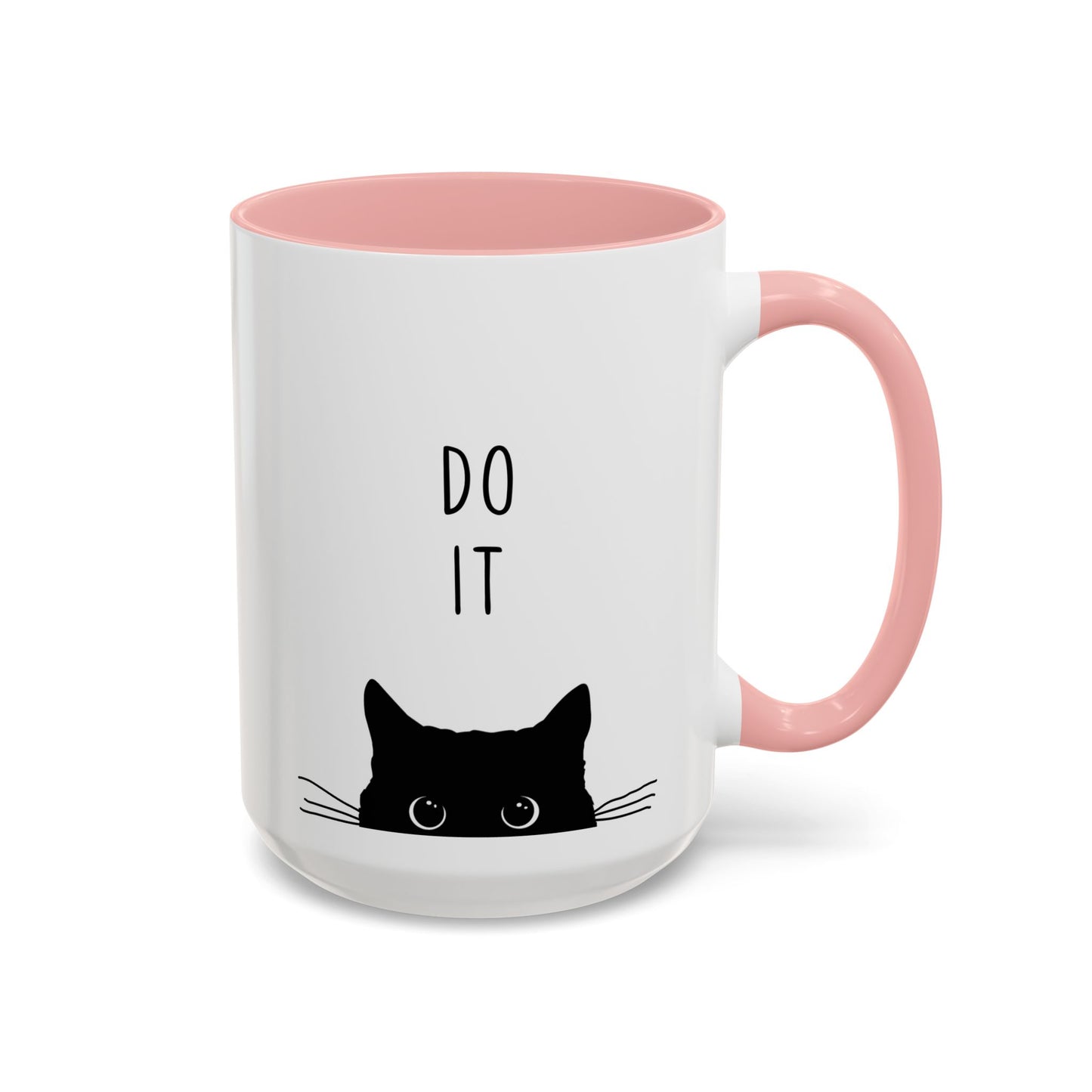 “Do It” Funny Cat Mug | Custom Made Coffee Cup for Cat Lovers & Pet Owners