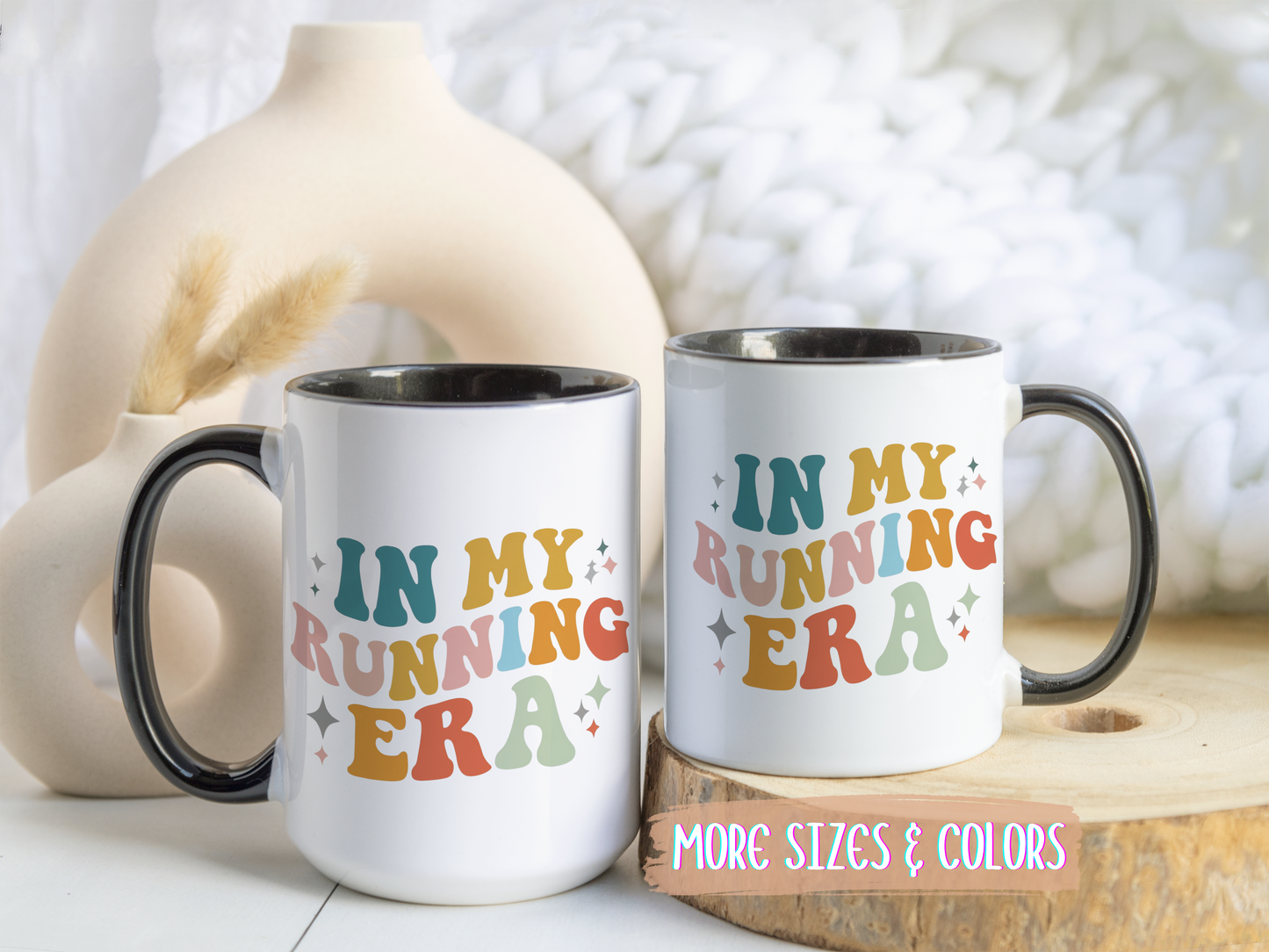In My Running Era Mug | Funny Runner Mug | Custom Made Gift for Runners & Fitness Lovers