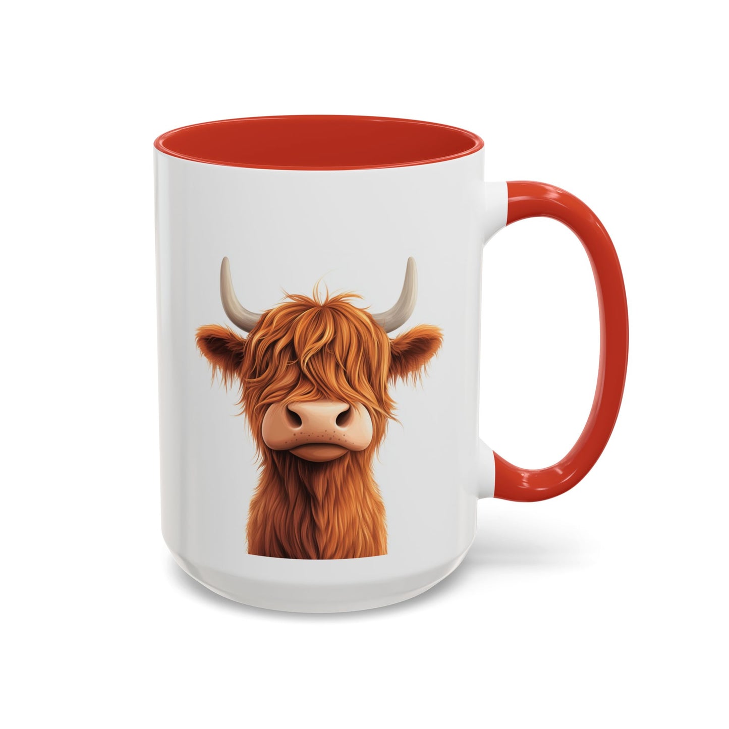Highland Cow Mug | Custom Made Farmhouse Coffee Cup for Animal Lovers