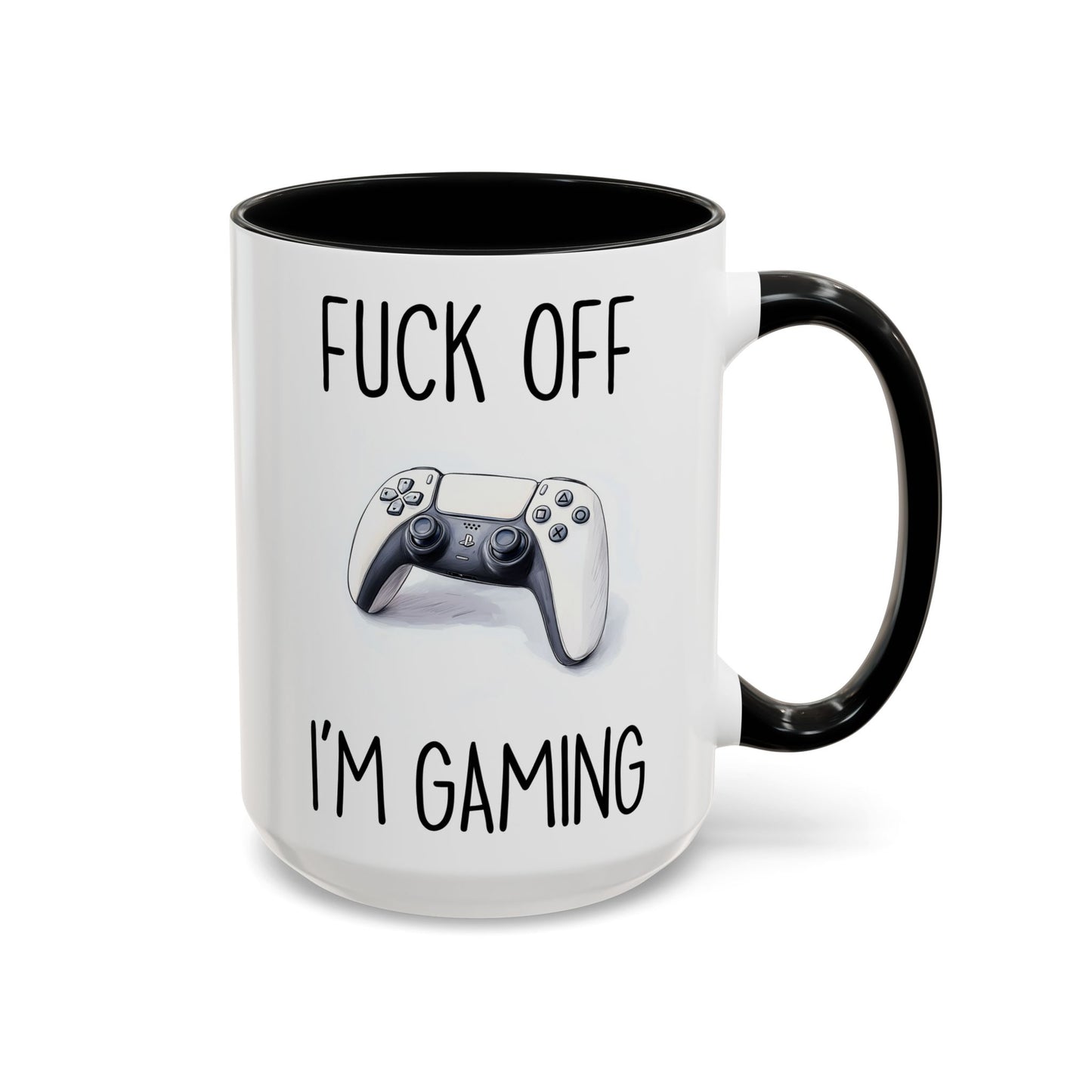 Back Off I’m Gaming Mug | Funny Gamer Controller Cup | Custom Made Video Game Gift
