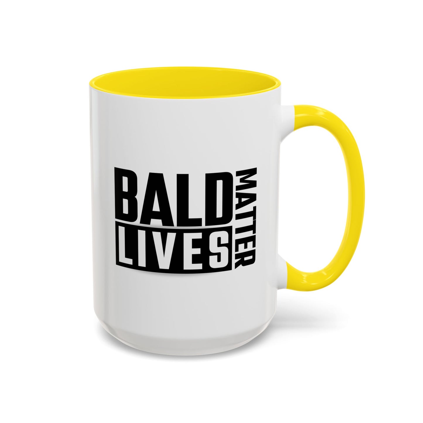 Bald Lives Matter Mug – Funny Bald Head Coffee Cup | Hilarious Gift for Bald Men & Women