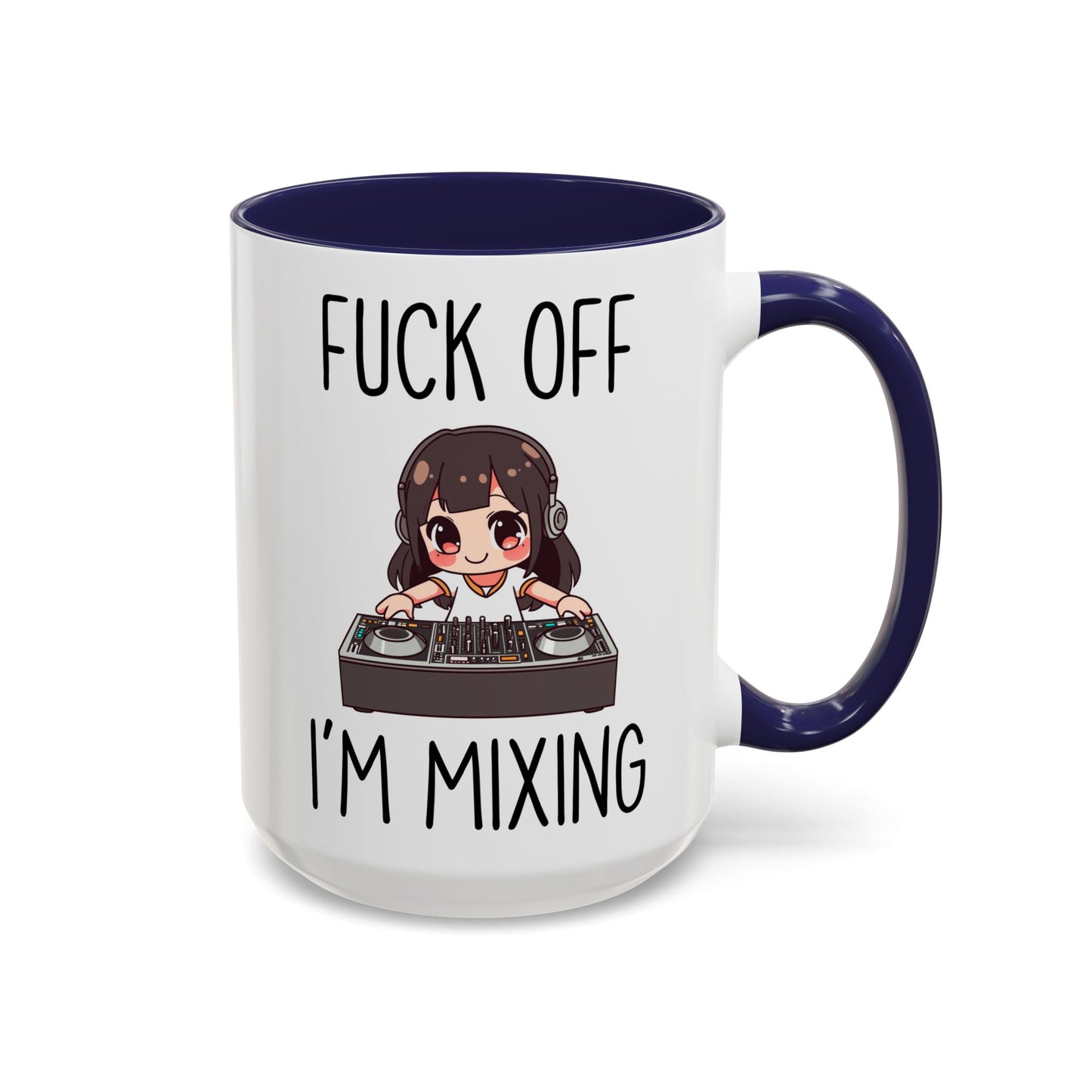 Back Off I’m Mixing DJ Mug | Funny DJ Gift | Custom Made Music Lover Coffee Cup