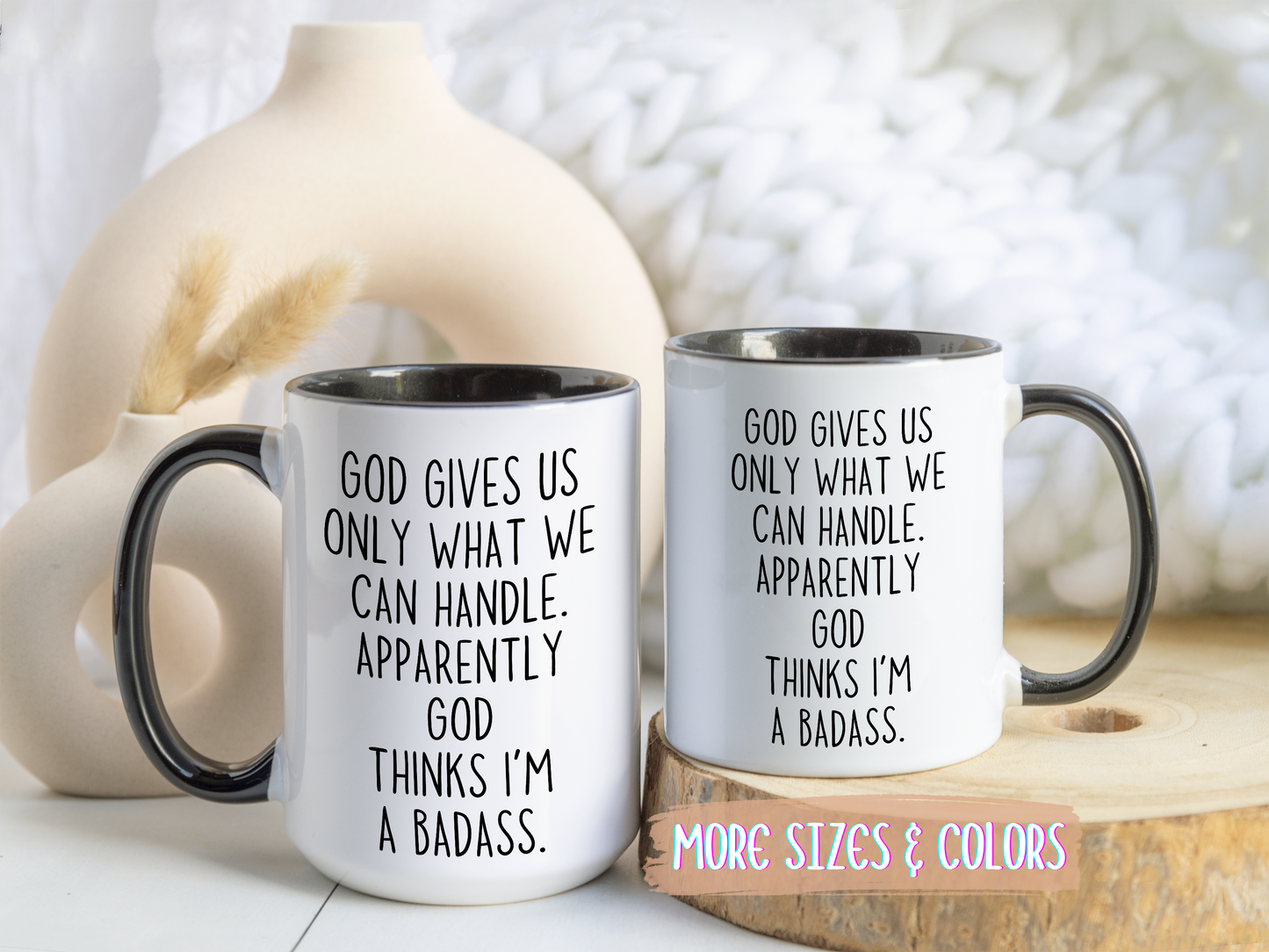 Funny Ghost Friends Mug – Best Friend Gift – “I Hope We’re Friends Until We Die” – Custom Made Friendship Coffee Cup