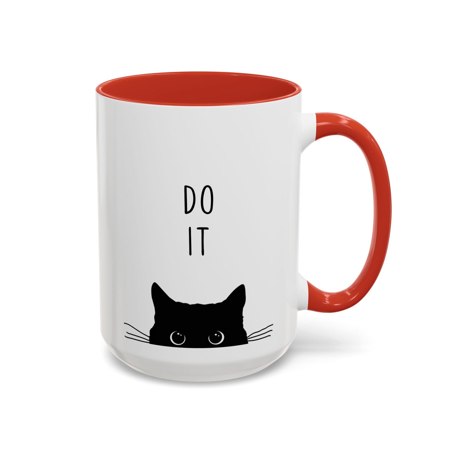 “Do It” Funny Cat Mug | Custom Made Coffee Cup for Cat Lovers & Pet Owners