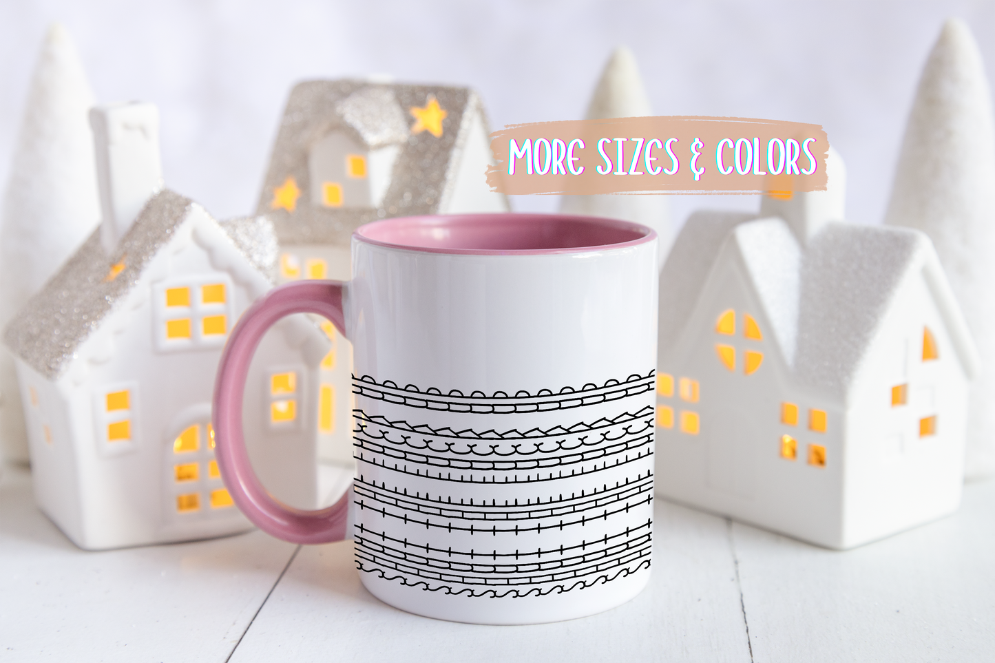 Minimalist Hidden Message Mug | Secret Curse Word Mug | Funny Custom Made Coffee Cup