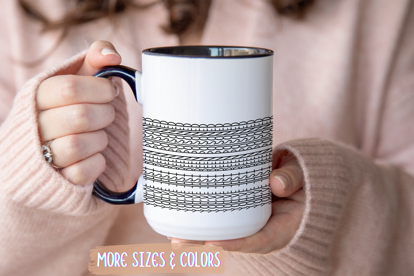 Minimalist Hidden Message Mug | Secret Curse Word Mug | Funny Custom Made Coffee Cup