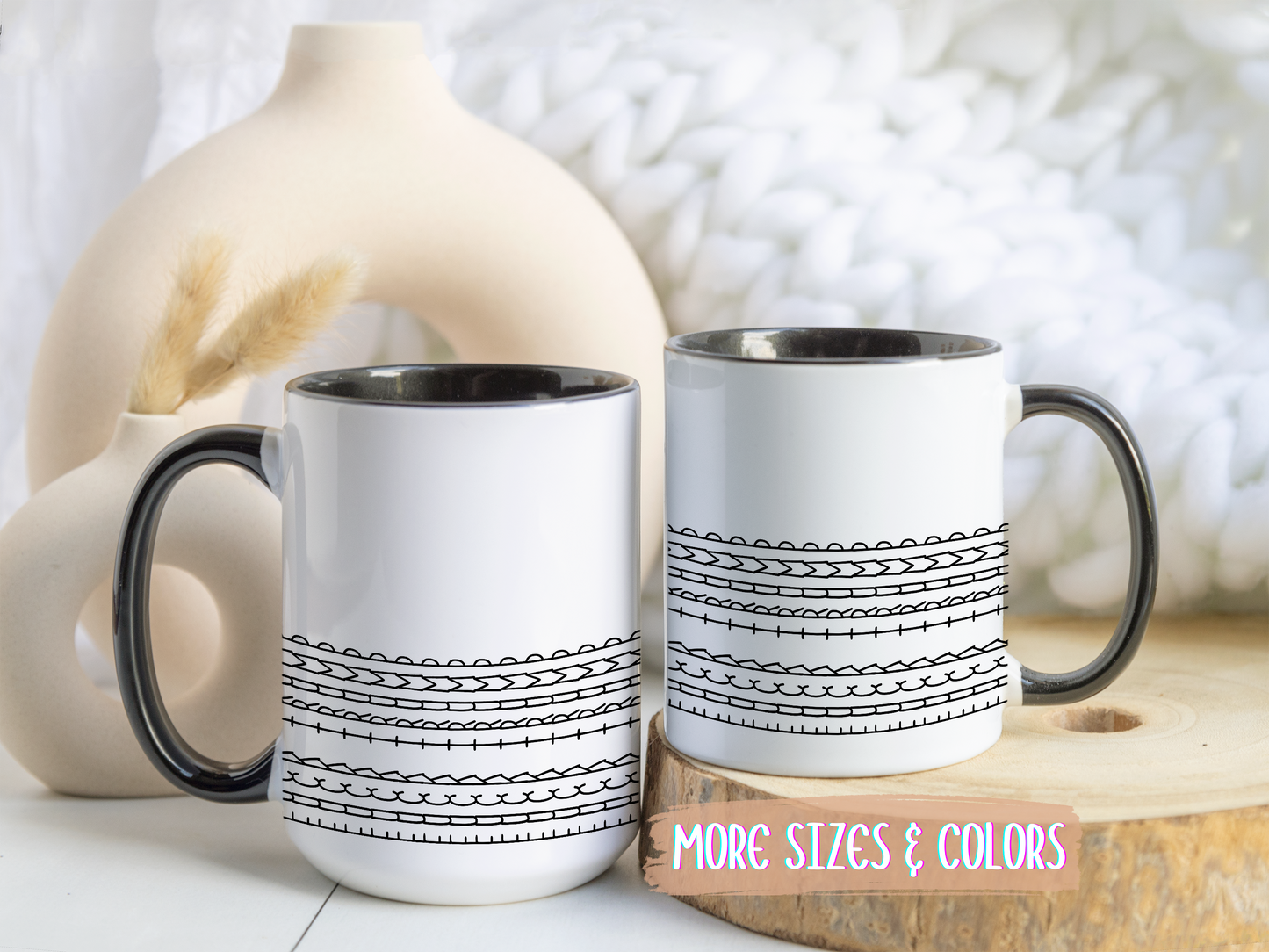 Minimalist Hidden Message Mug | Secret Curse Word Mug | Funny Custom Made Coffee Cup