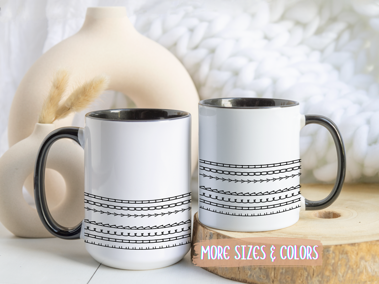 Minimalist Hidden Message Mug | Secret Curse Word Mug | Funny Custom Made Coffee Cup