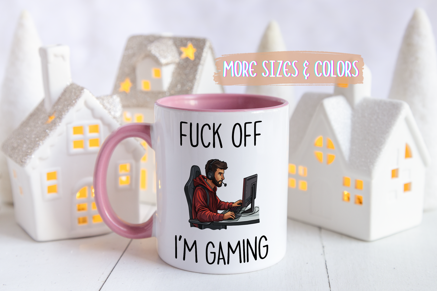 Back Off I’m Gaming Mug | Funny Gamer Gift | Custom Made Video Game Coffee Cup