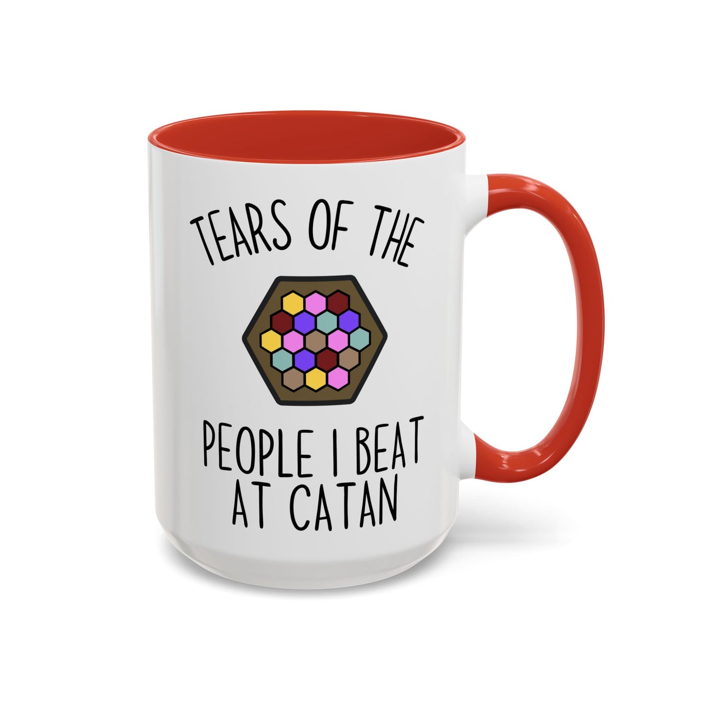 Tears of the People I Beat at Catan Mug | Funny Board Game Mug | Custom Made Gamer Gift