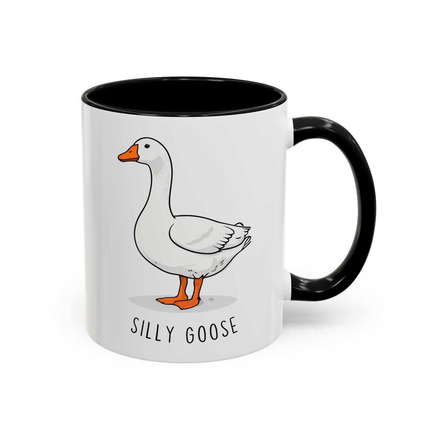 Silly Goose Mug – Funny Cute Goose Coffee Cup | Adorable Animal Mug | Custom Made Gift