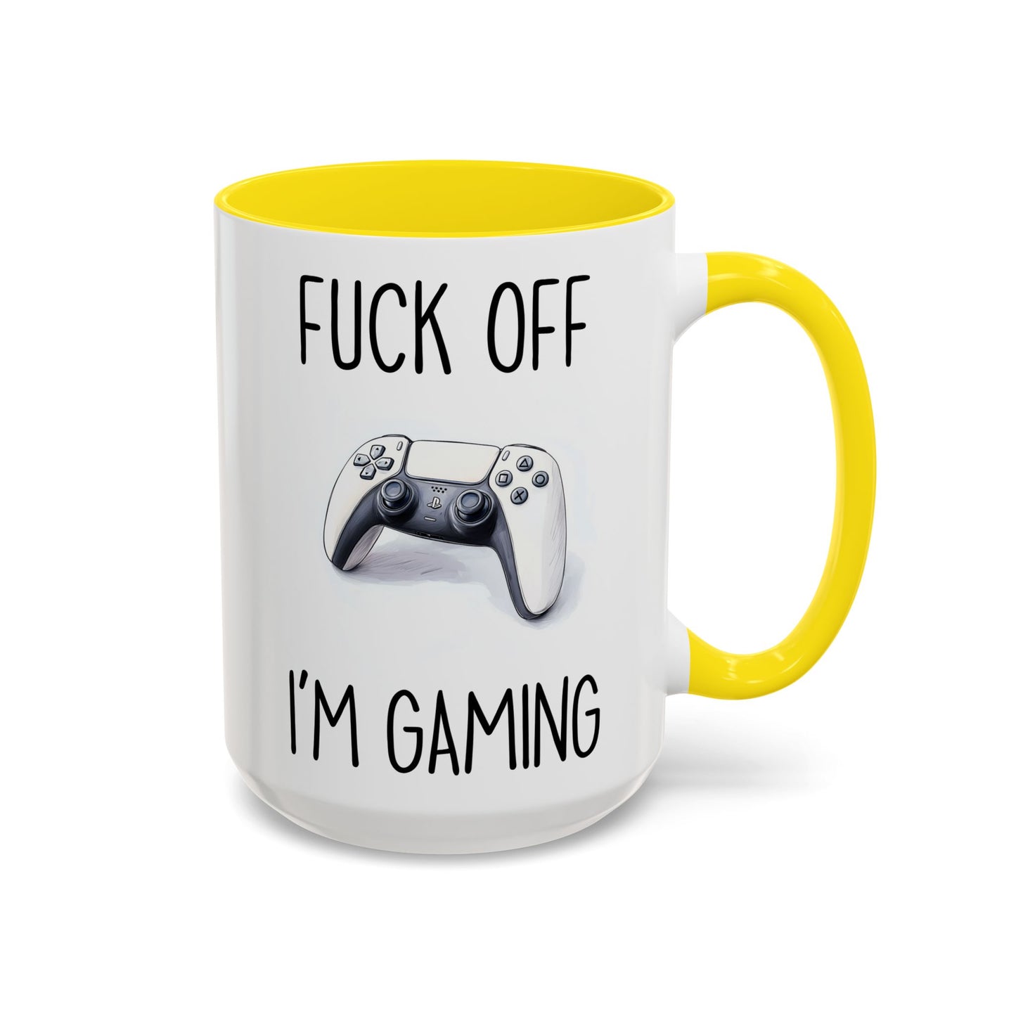Back Off I’m Gaming Mug | Funny Gamer Controller Cup | Custom Made Video Game Gift