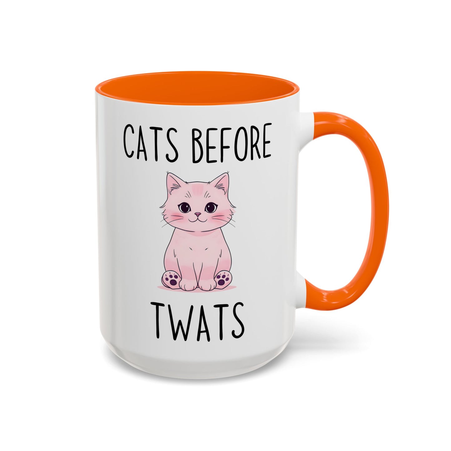 Cats Before People Mug | Funny Cat Lover Coffee Cup | Custom Made Sassy Gift