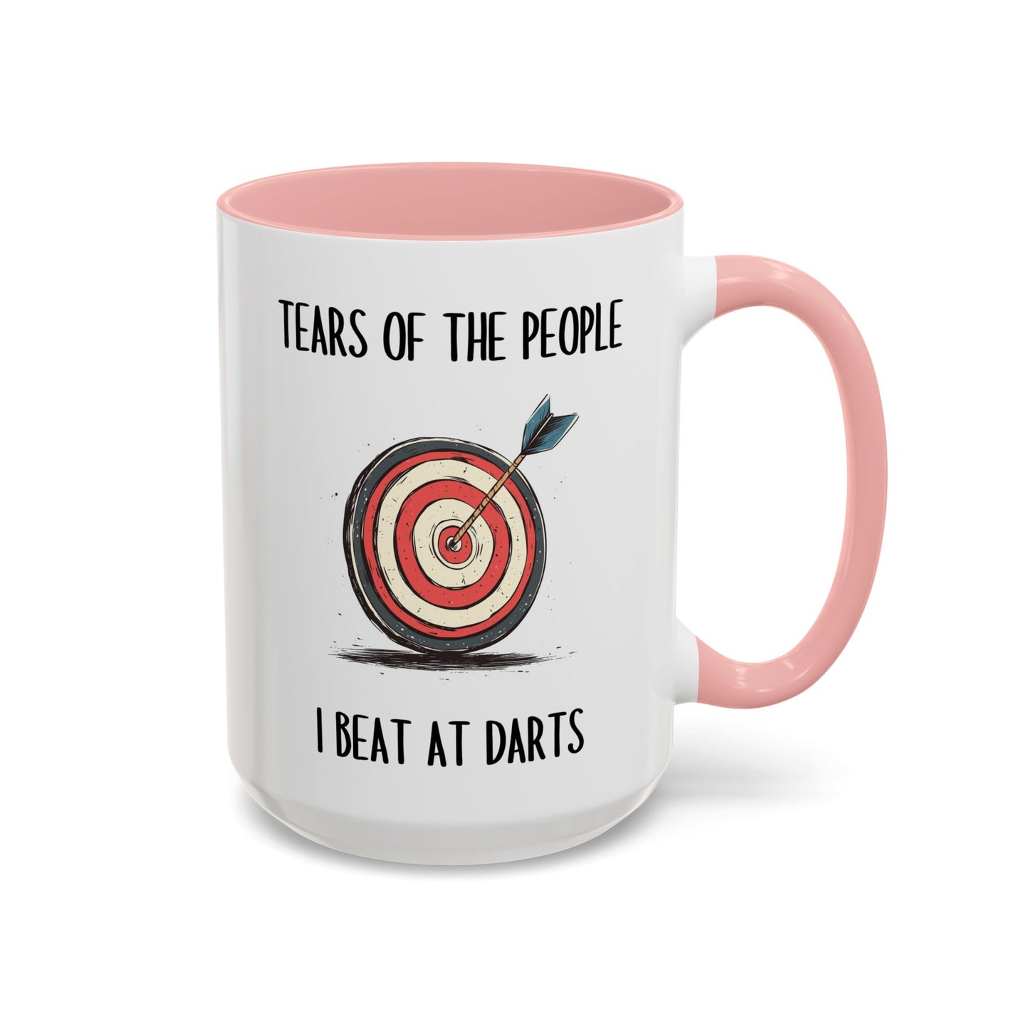 Tears of the People I Beat at Darts Mug | Funny Darts Player Gift | Custom Made Coffee Cup
