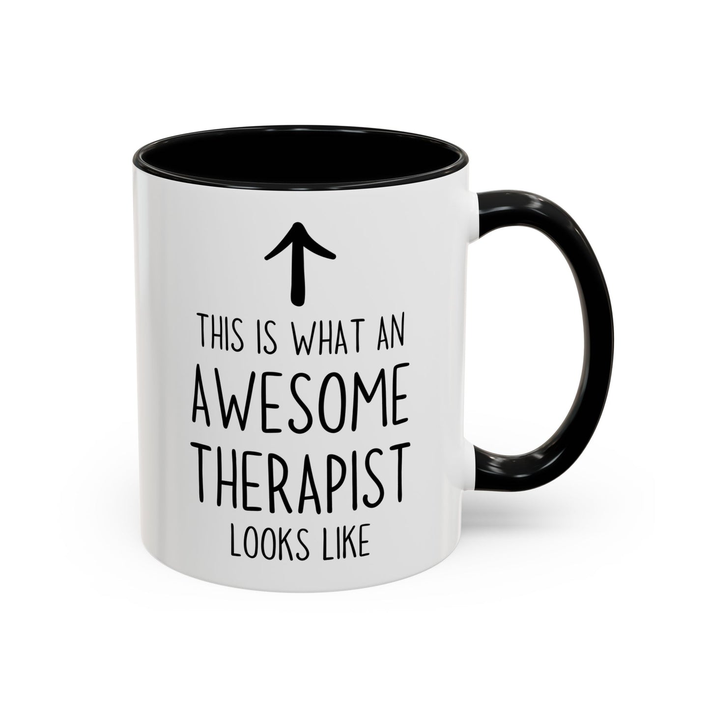 This Is What An Awesome Therapist Looks Like Mug | Custom Made Therapist Gift | Funny Psychology Coffee Cup