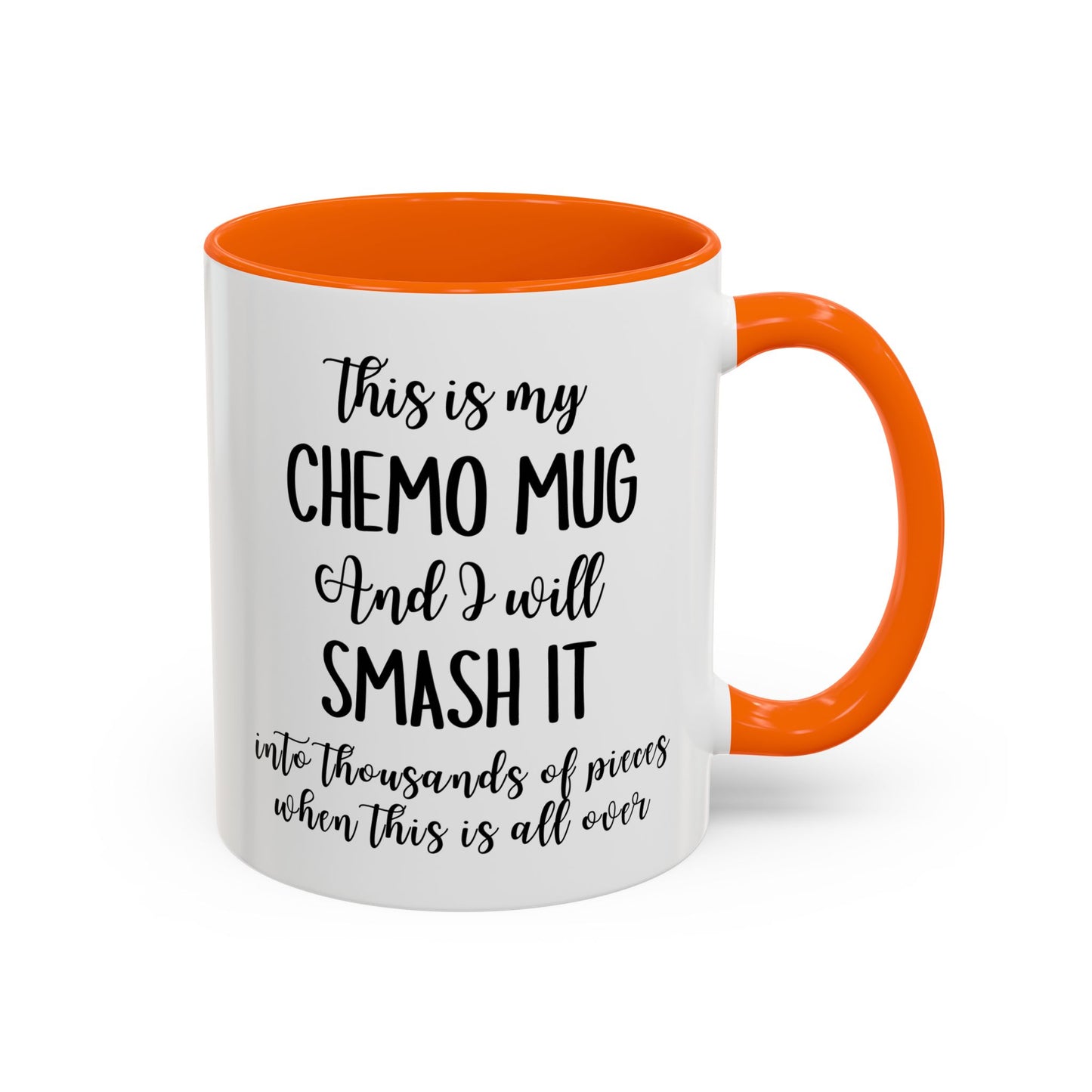 This Is My Chemo Mug | Cancer Support Gift | Custom Made Encouragement Coffee Cup