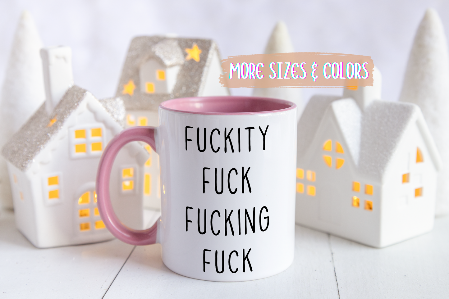 Fuckity Fuck Fucking Fuck Mug – Funny NSFW Coffee Mug | Offensive Adult Humor Gift