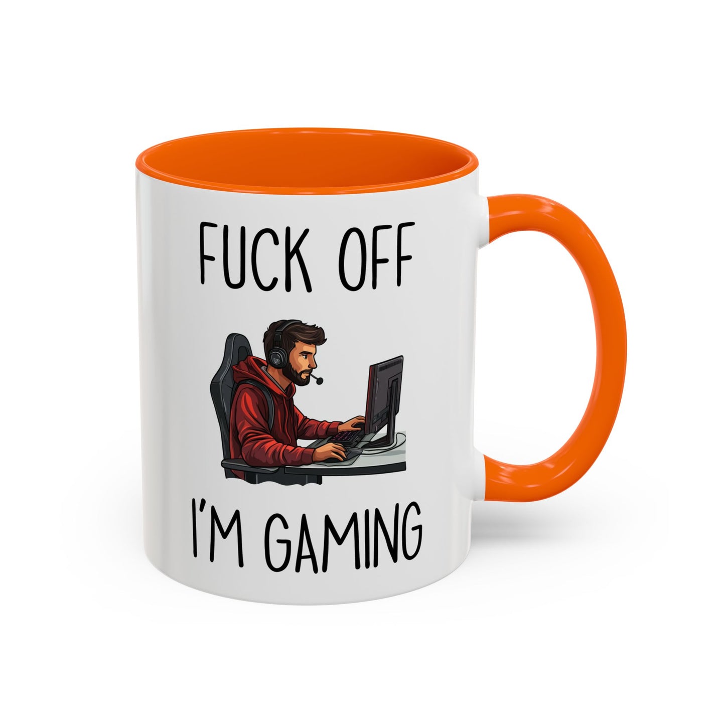 Back Off I’m Gaming Mug | Funny Gamer Gift | Custom Made Video Game Coffee Cup