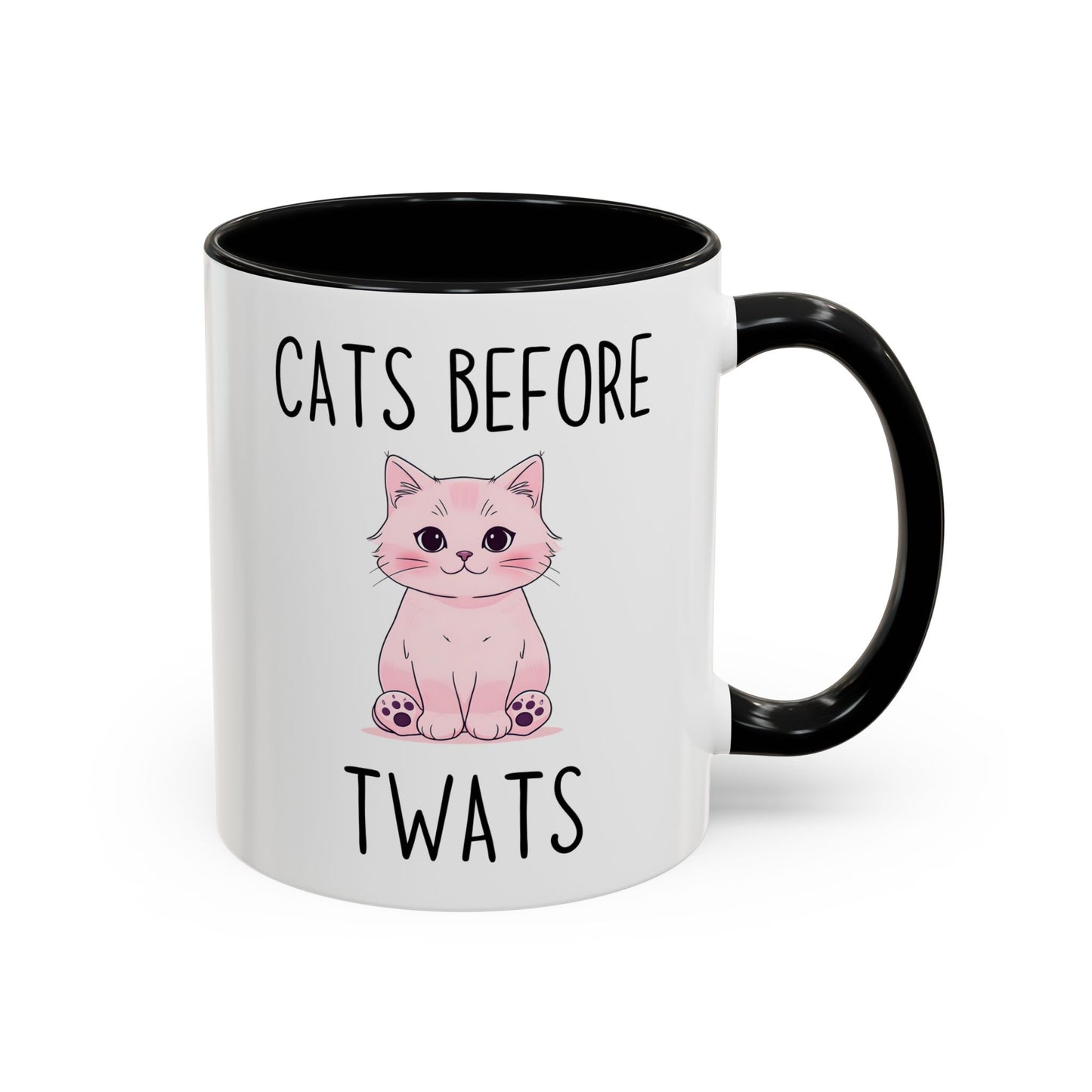 Cats Before People Mug | Funny Cat Lover Coffee Cup | Custom Made Sassy Gift