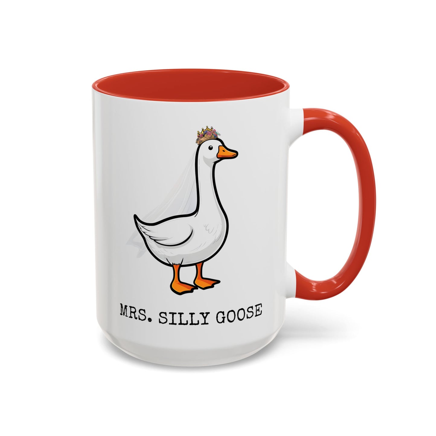 Mrs. Silly Goose Funny Mug | Custom Made Coffee Cup for Animal Lovers, Wives & Friends
